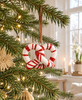 Weihnachtsanhänger Brezel – brauner Dolomit