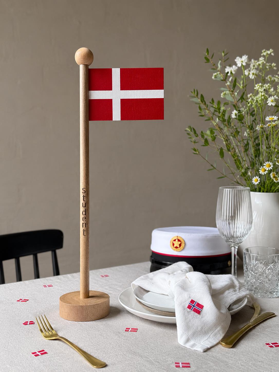 Flag Student wood - Mehrere Größen