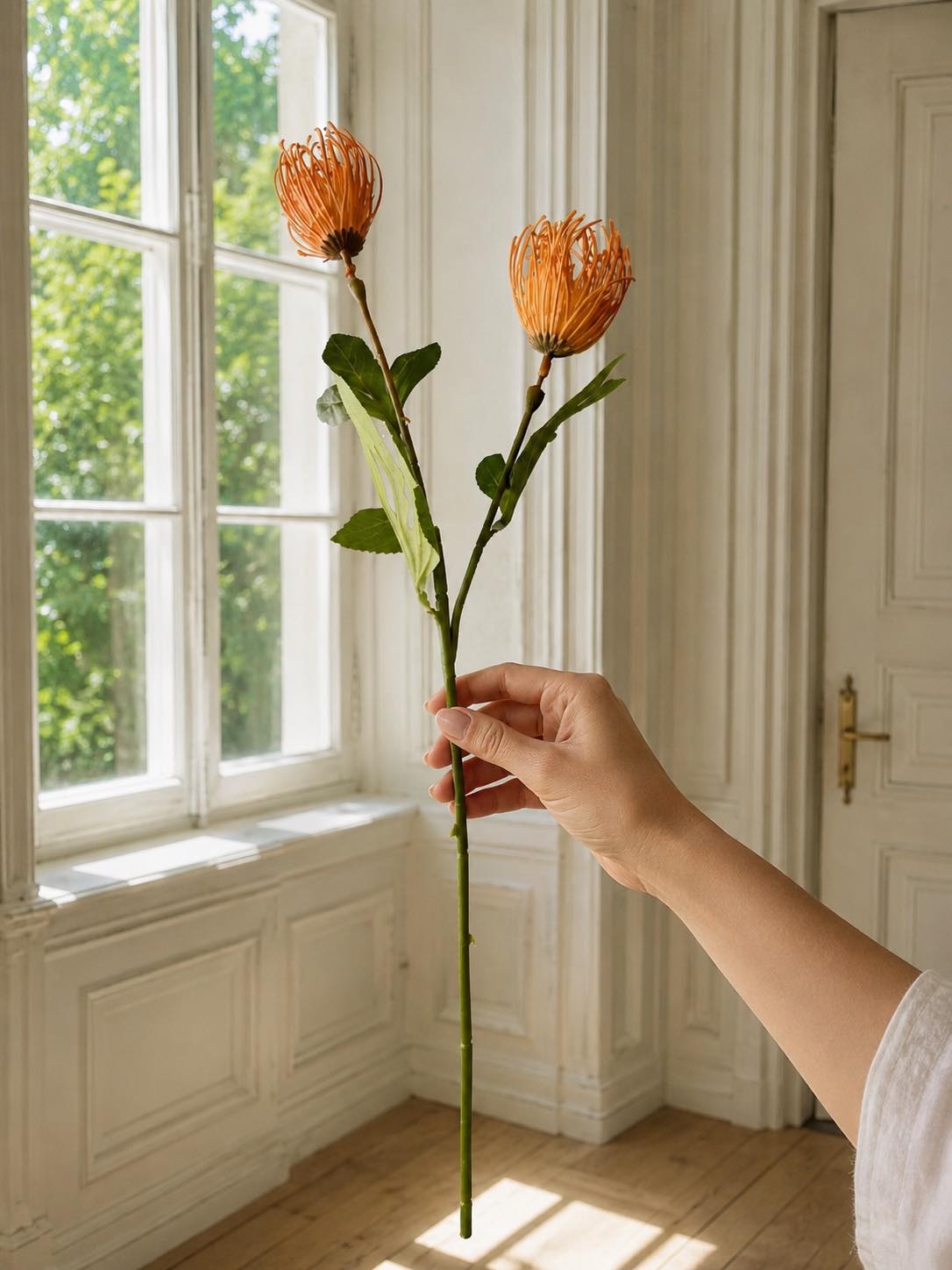 Blumenzweig Chrysantheme - Verschiedene Farben