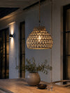 Lampe für innen und außen - Grau