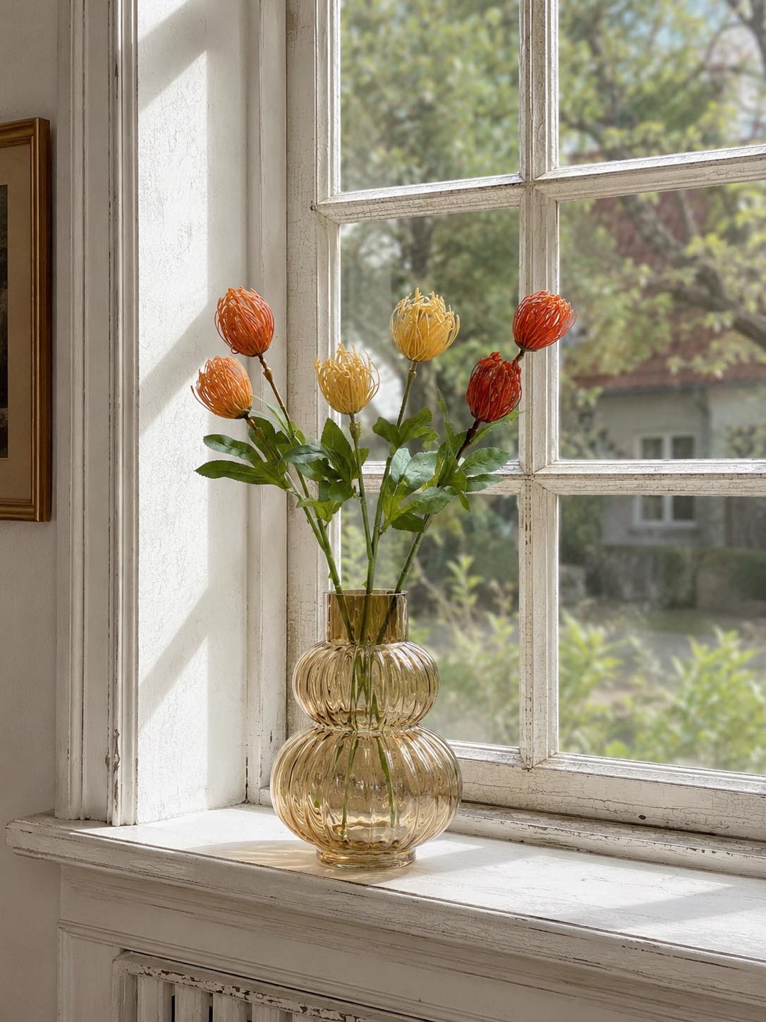 Blumenzweig Chrysantheme - Verschiedene Farben