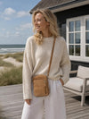 Mobiltaske Daily – Suede beige