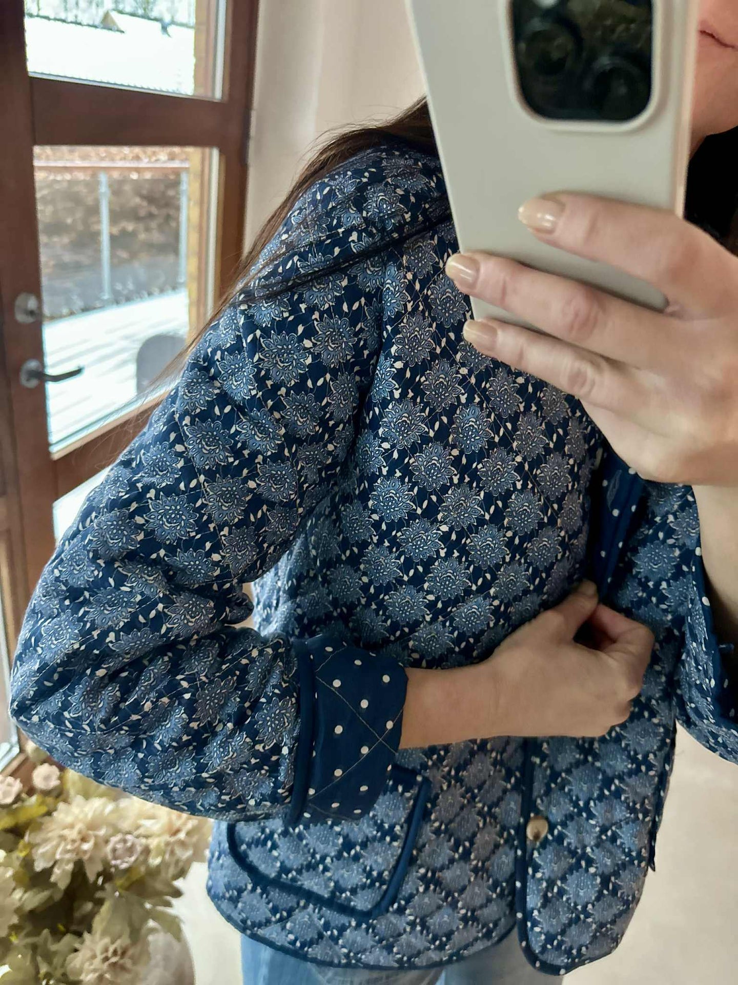 Quilt-Jacke - Avril navy
