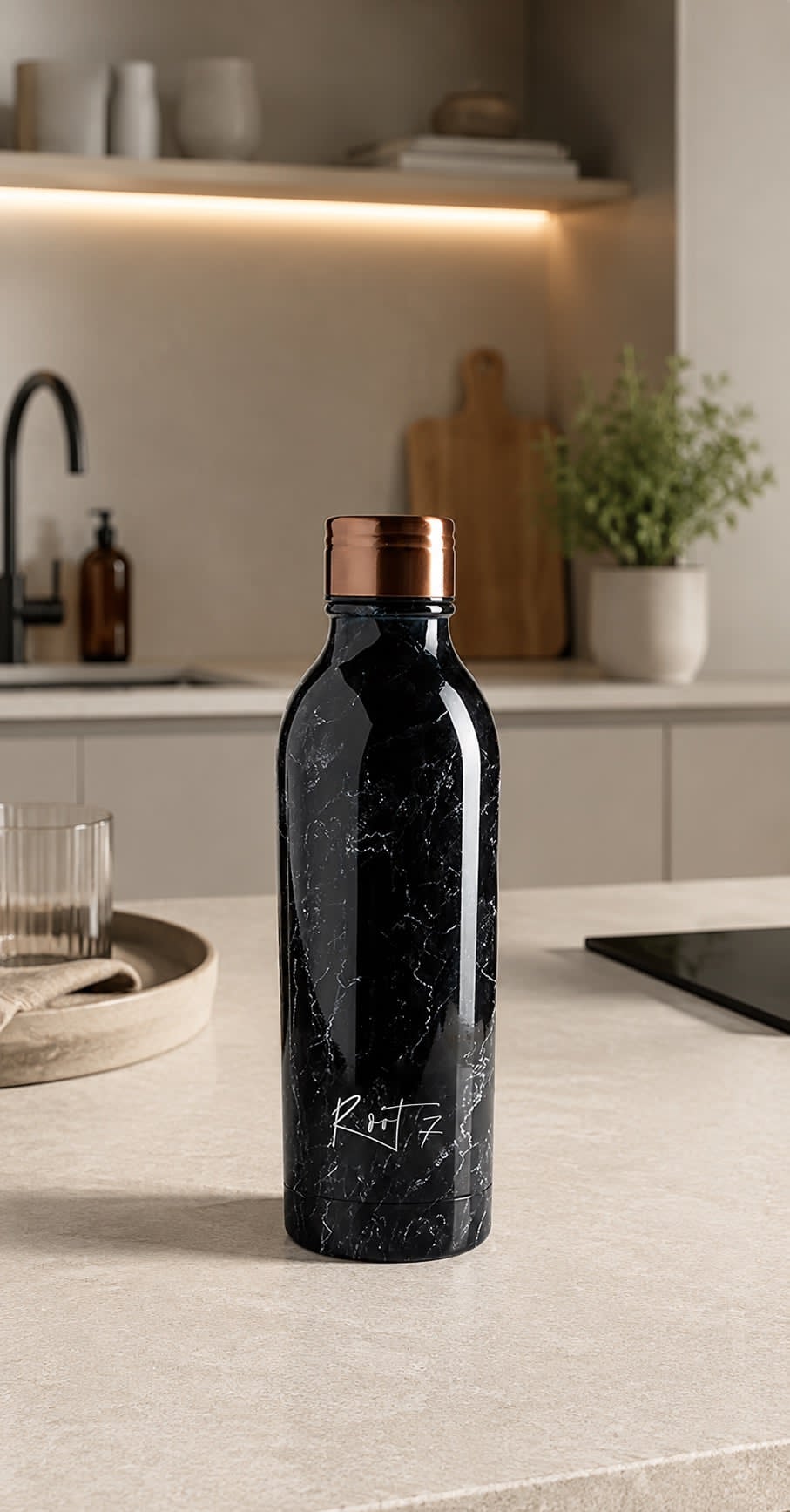 OneBottle Black Marble 350ml