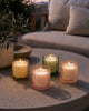 Citronella-Kerze im Glas - Color Mix