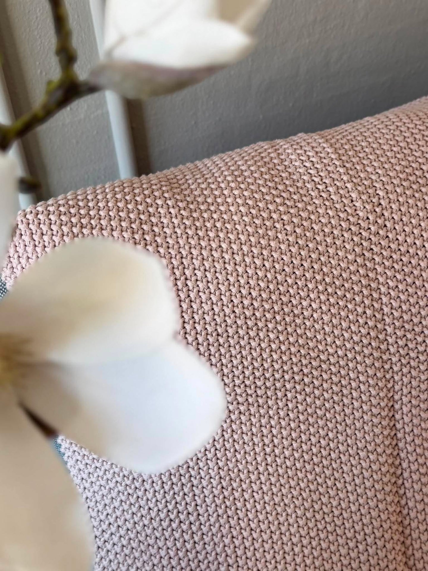 Plaid perlestrik rosa
