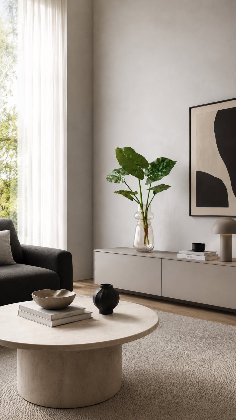 Pflanze Alocasia Big H:79 cm Grün