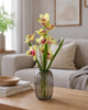 Orchideenstiel - 43 cm Rosa / Gelb