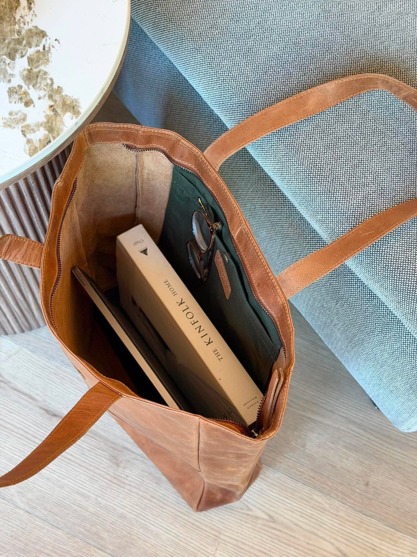 Shopper new light cognac