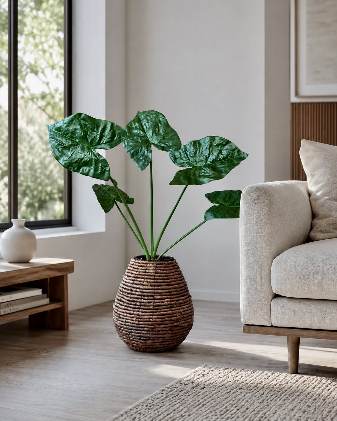 Pflanze Alocasia Big H:79 cm Grün