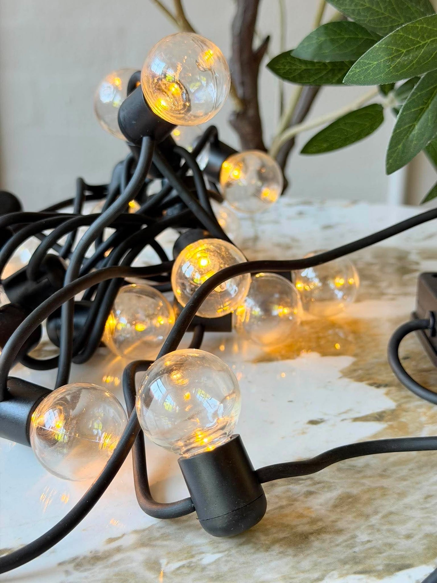 Lichterkette SALLY mit Solarzellen - 20 Leuchtmittel