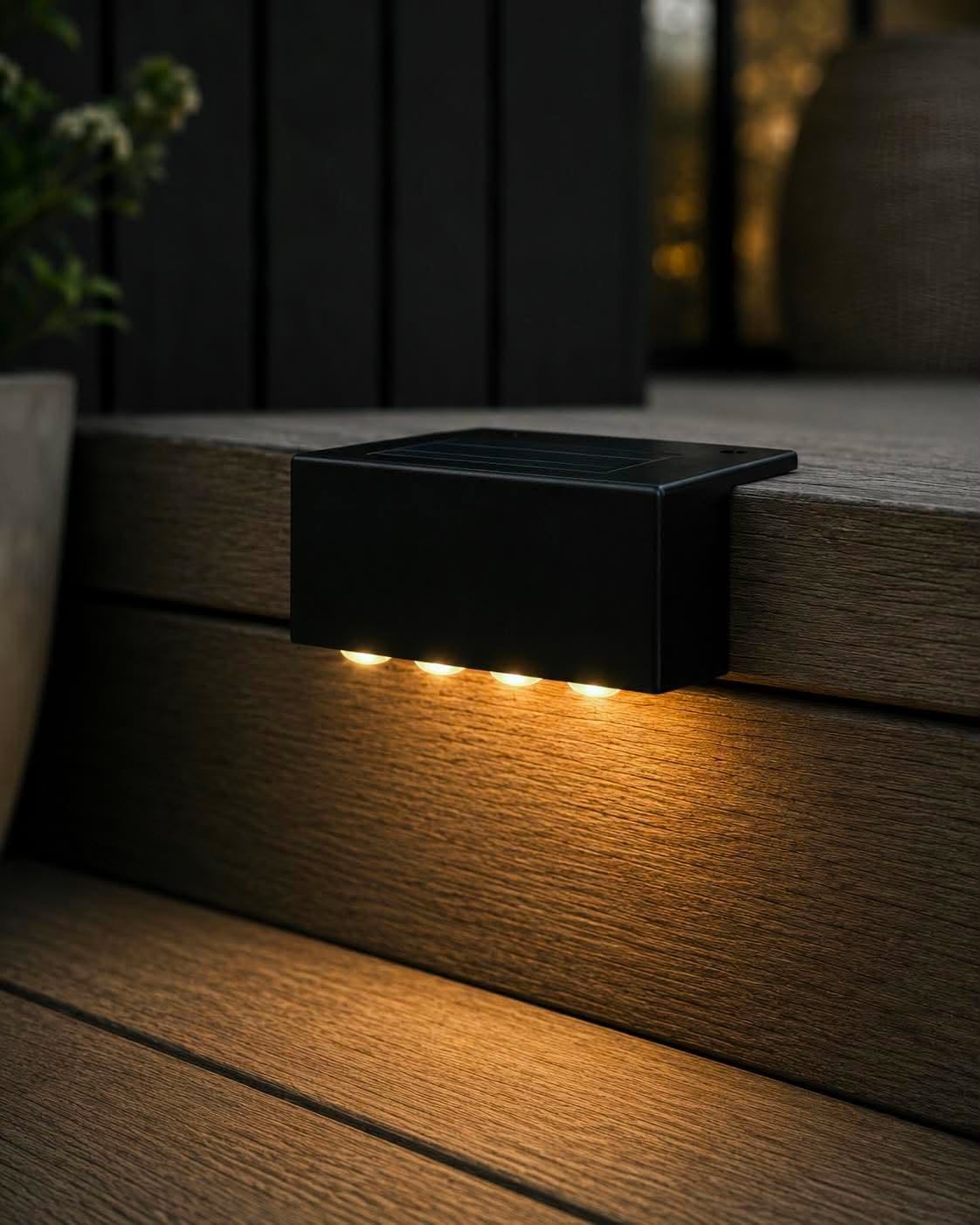Treppenlicht mit Solar - 2 Stk.