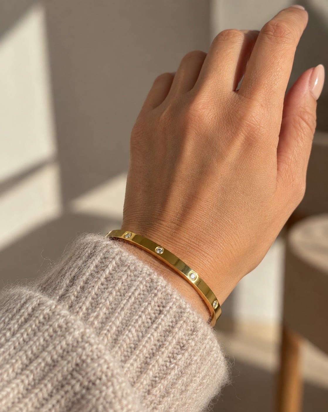 Armreif Mindy 18K vergoldet
