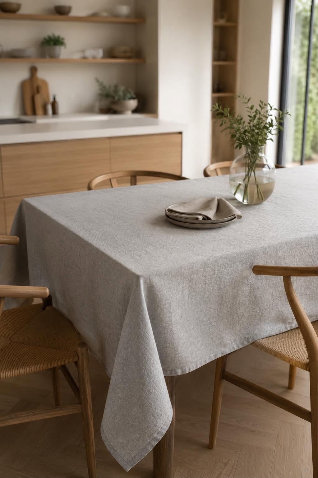 Tischdecke Beige 150x240