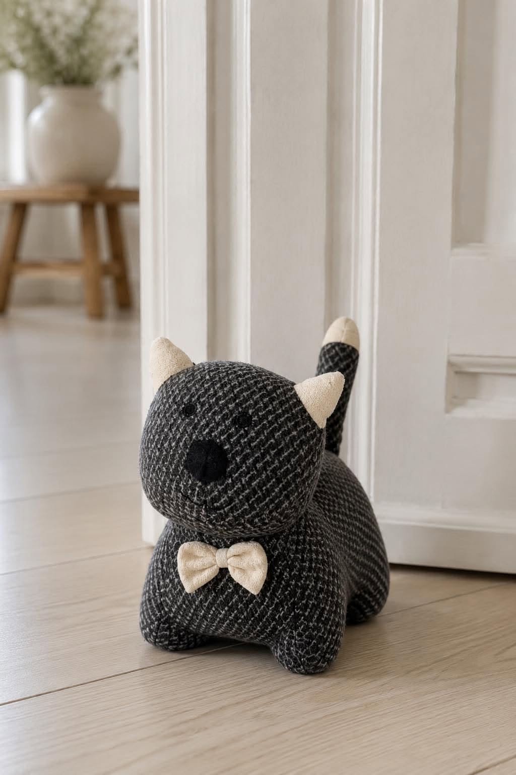 Dørstoppe kat - Black
