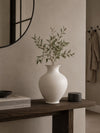 Vase aus Metall - Off-White 31 cm