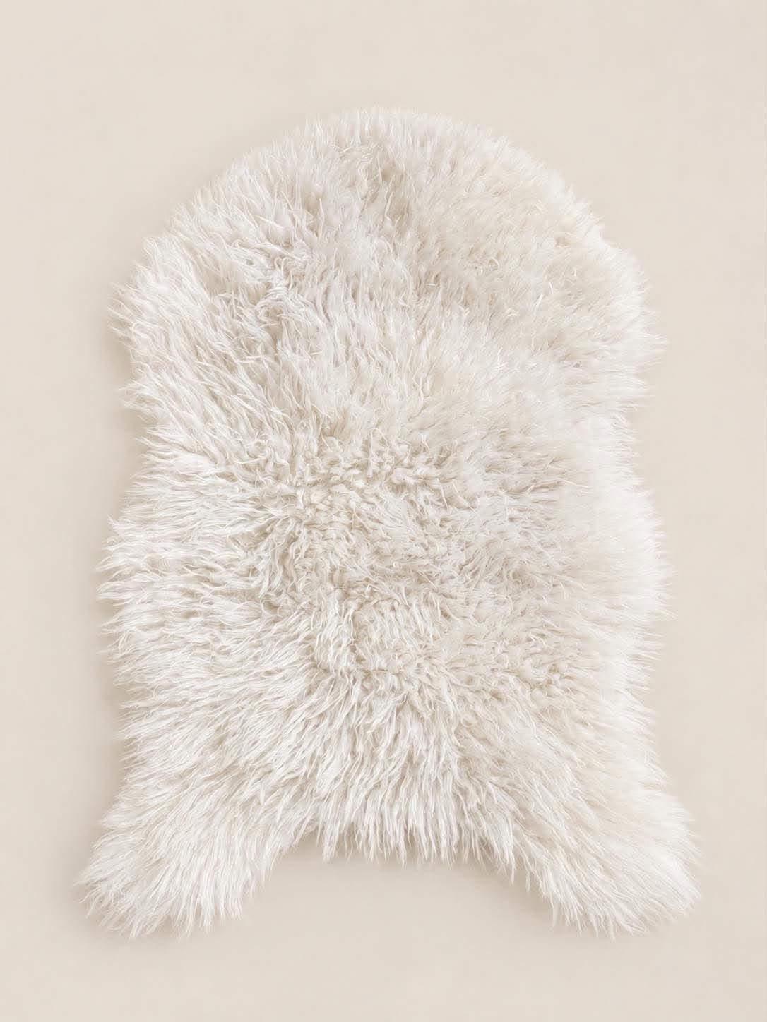 Kunst-Lammfell - White