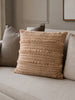 Kissen mit Füllung 45x45 cm - Beige