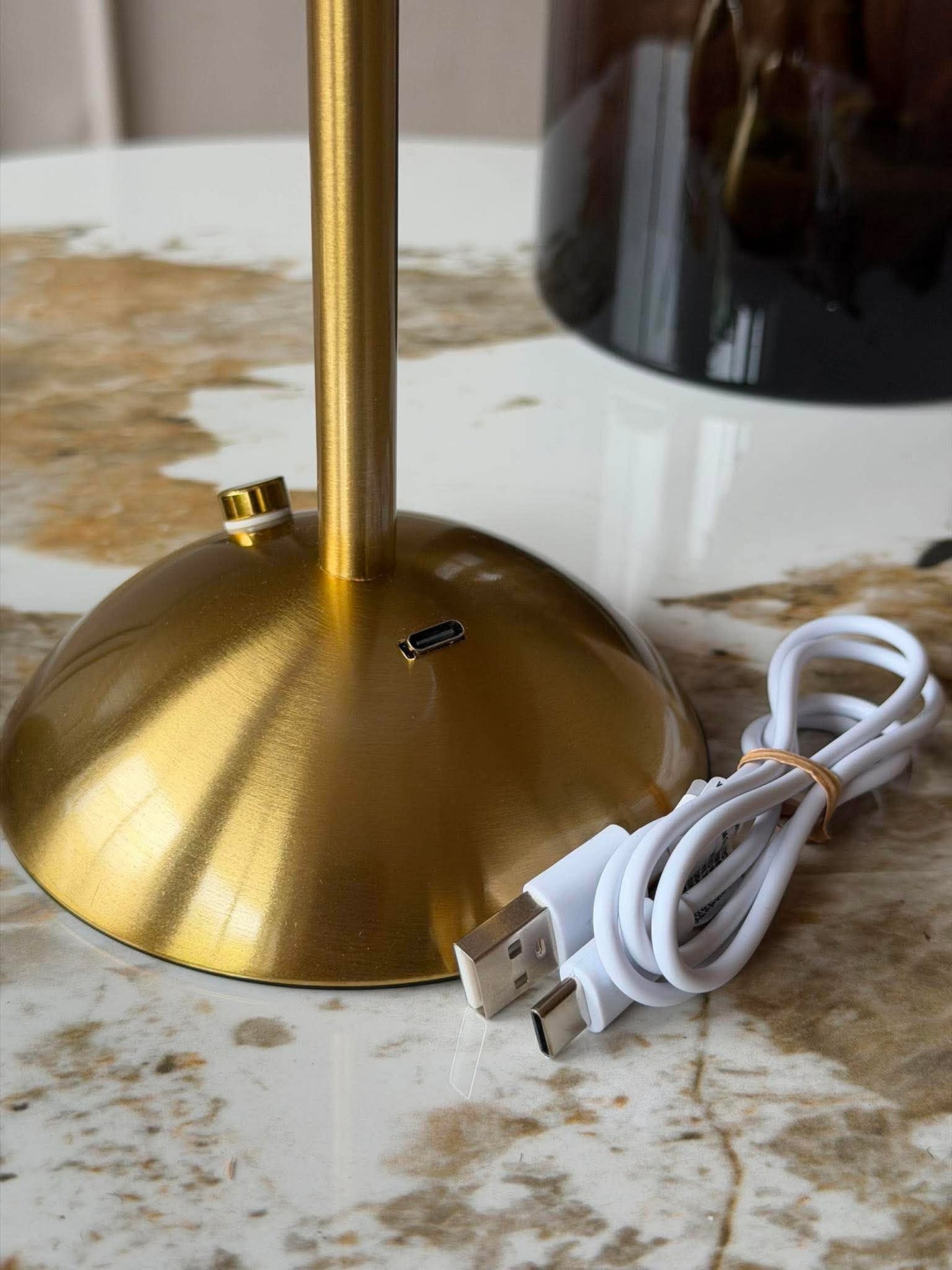LED-Tischlampe GOLD - Set mit 2 Lampen
