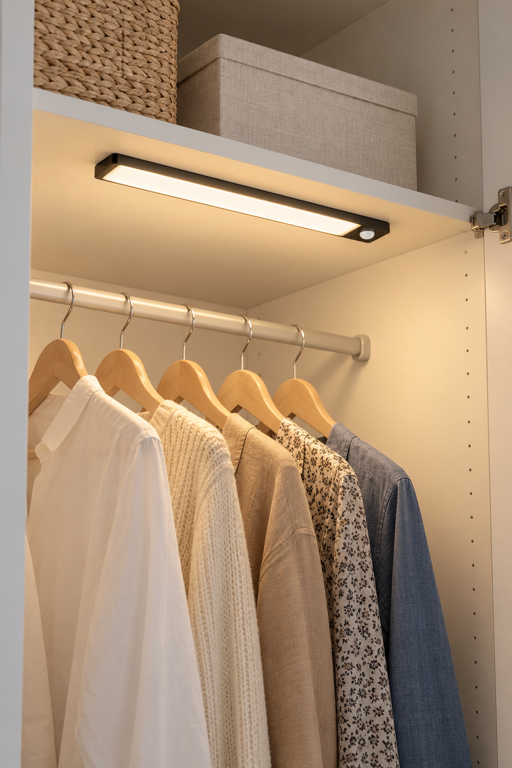 LED-Schrankleuchte mit Sensor - Magnetaufhängung