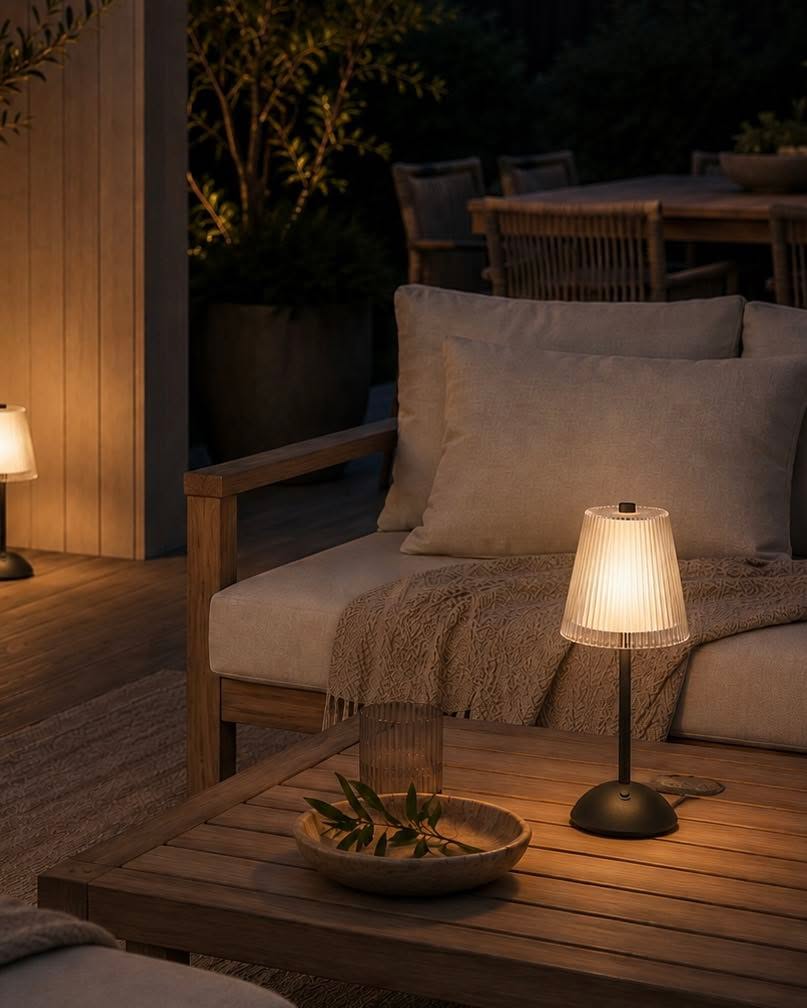 LED-Tischlampe BLACK - Set mit 2 Lampen