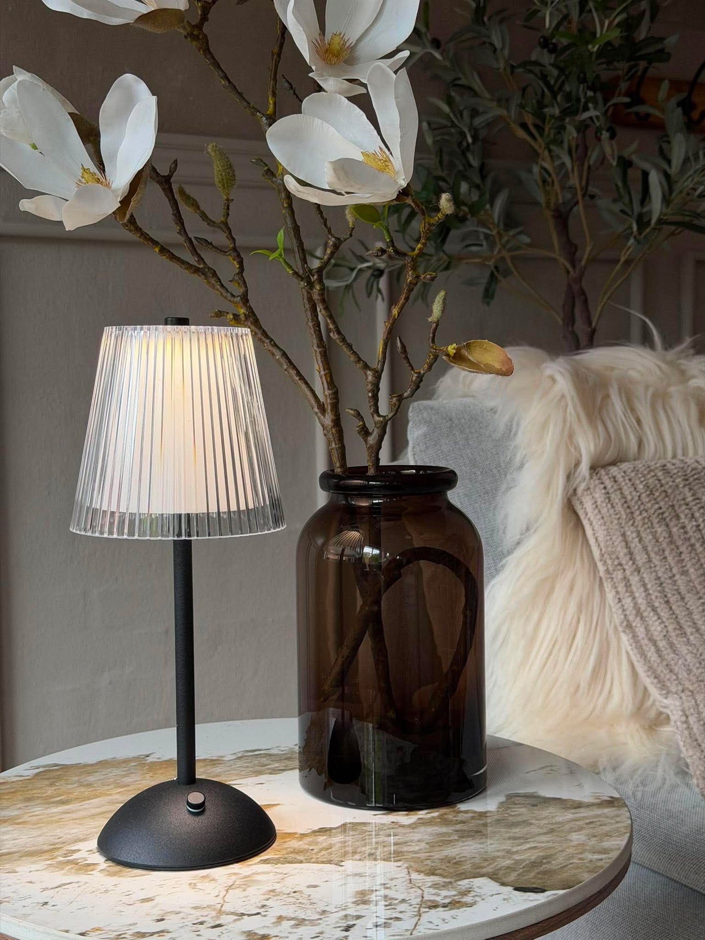 LED-Tischlampe BLACK - Set mit 2 Lampen