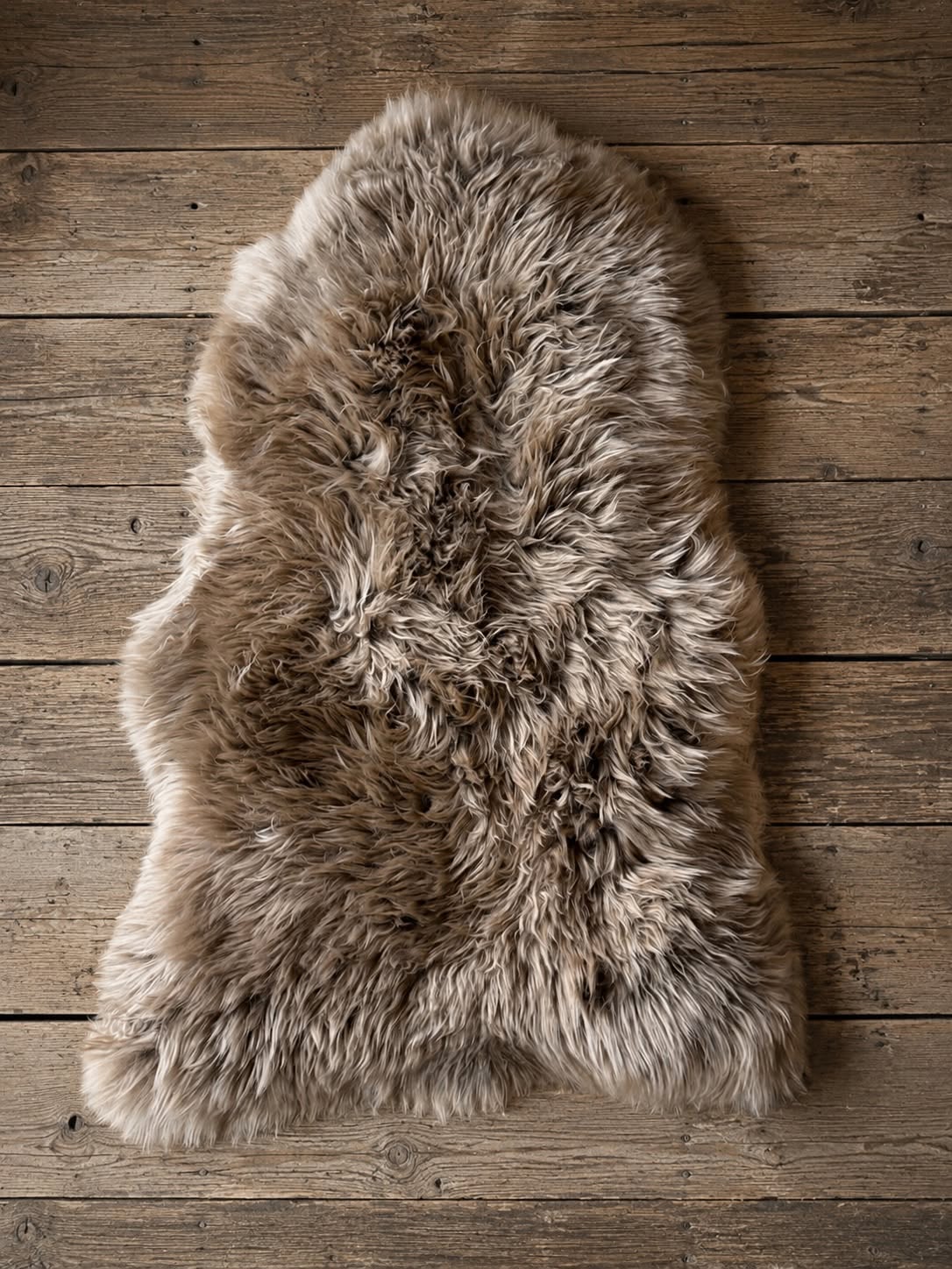 Lammfell Taupe - 85x55cm