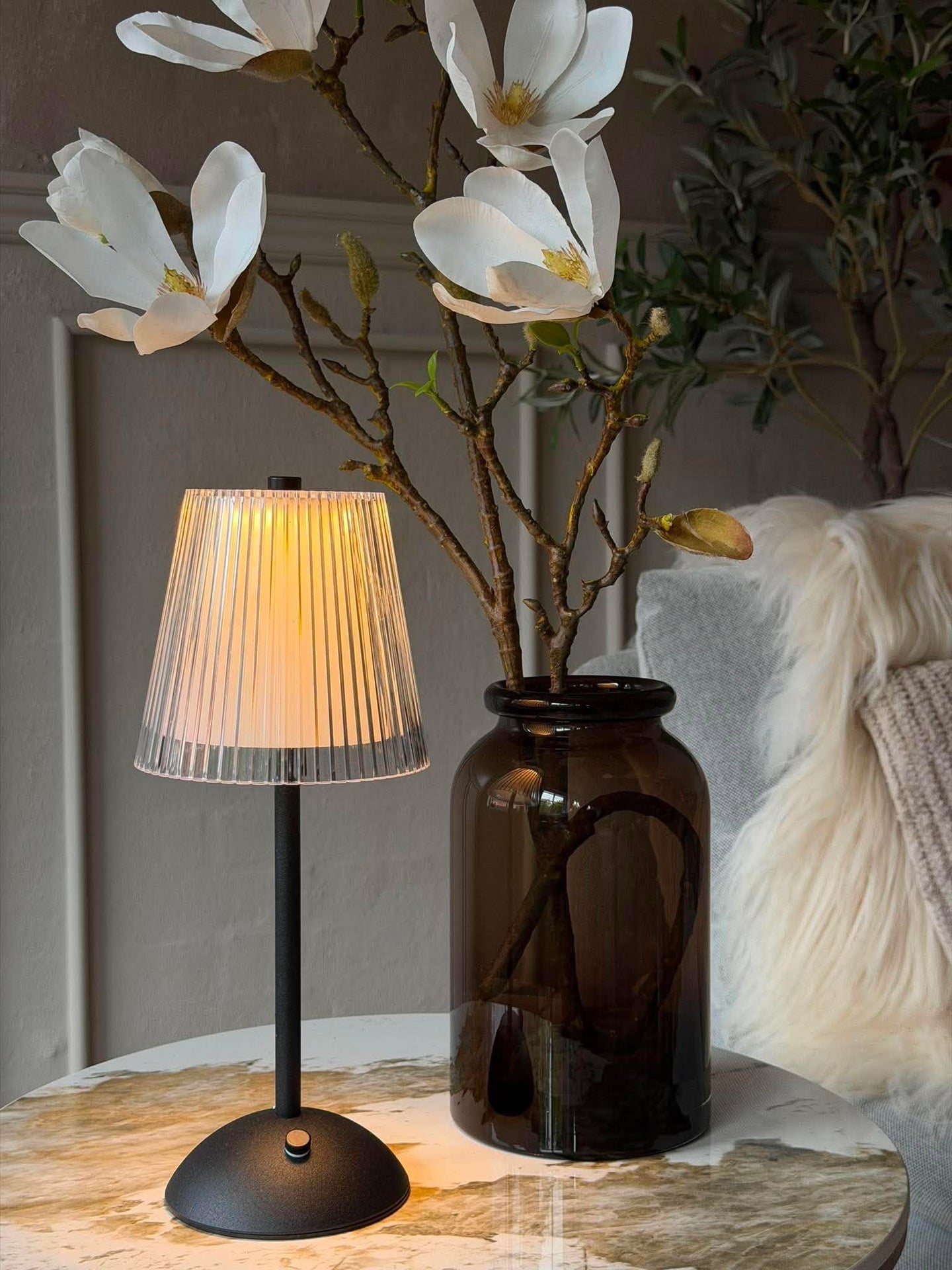 LED-Tischlampe BLACK - Set mit 2 Lampen