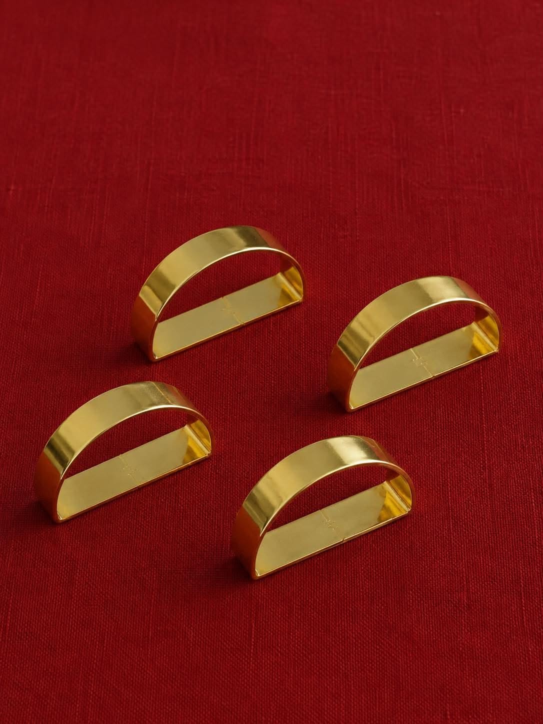 Serviettenringe Gold - 4 Stk