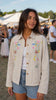 Jacke mit Stickerei