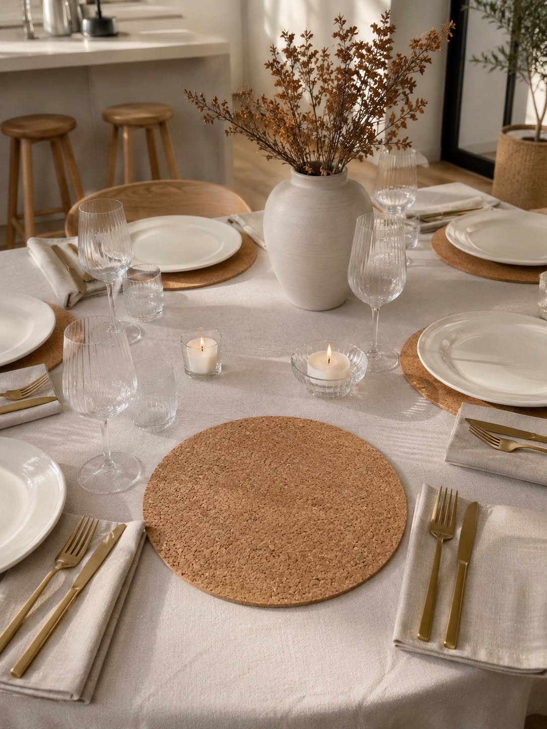 Tischset aus Kork – Dia 35 cm