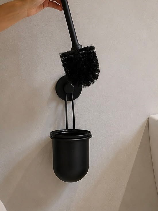 Toilettenbürste mit Halterung