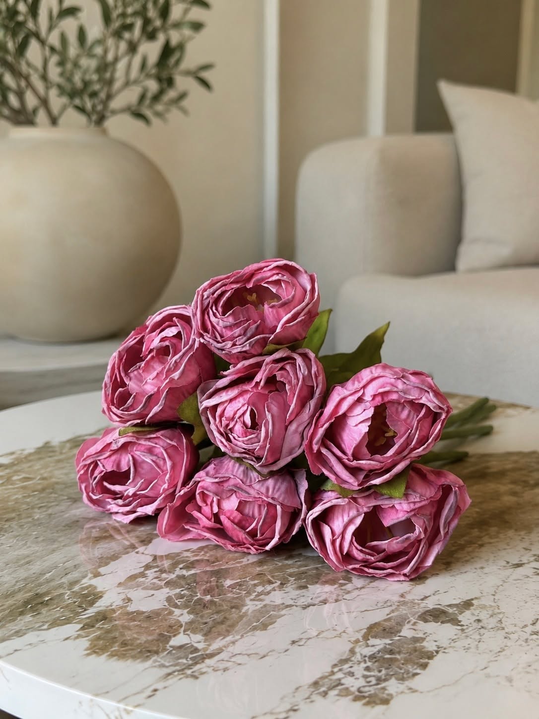 Strauß Seiden-Tulpe - Pink