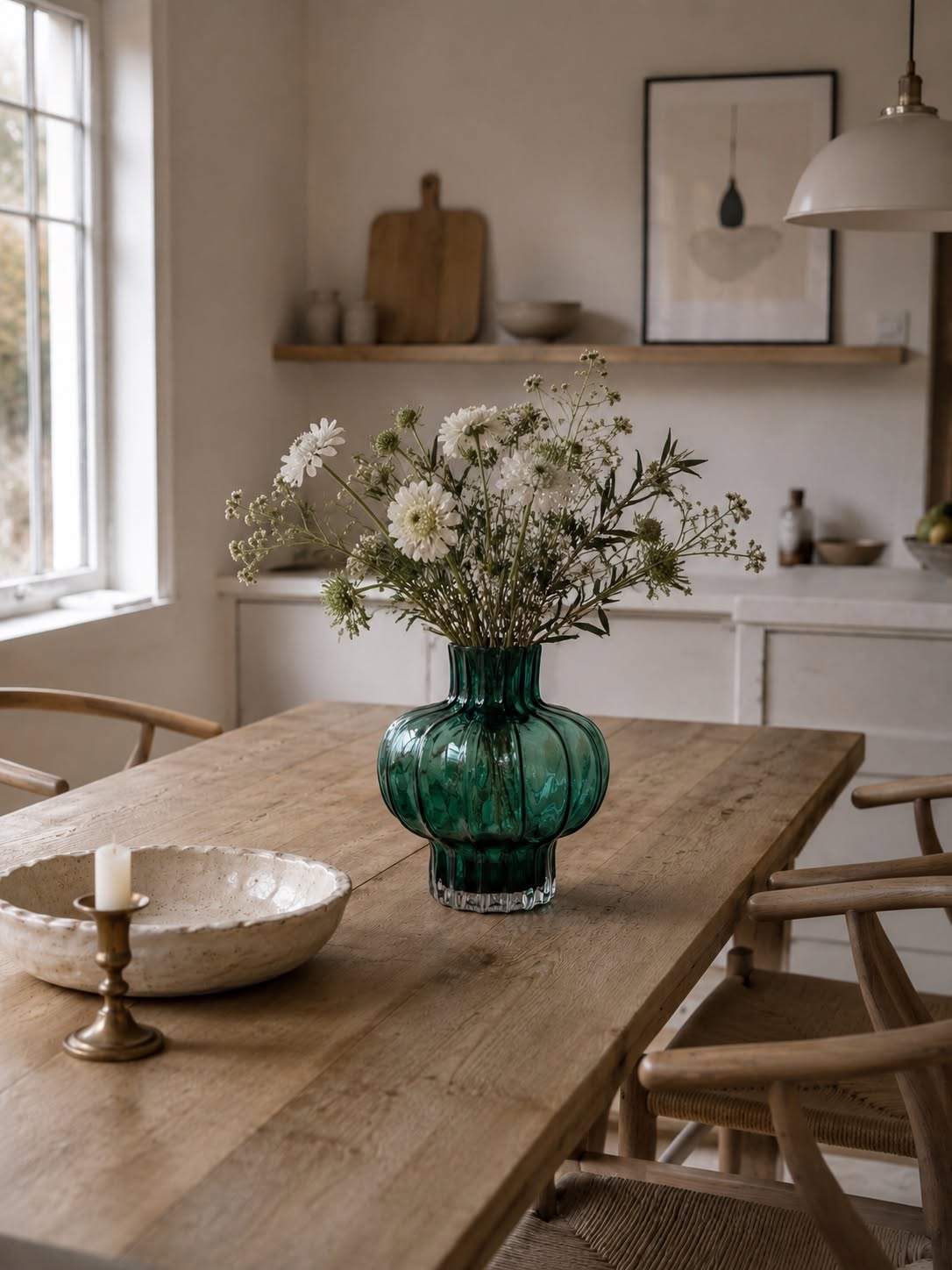 Vase grün