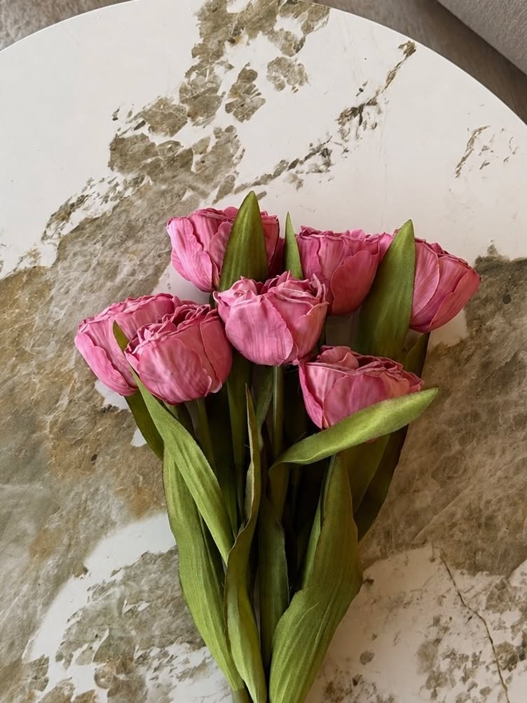 Strauß Seiden-Tulpe - Pink