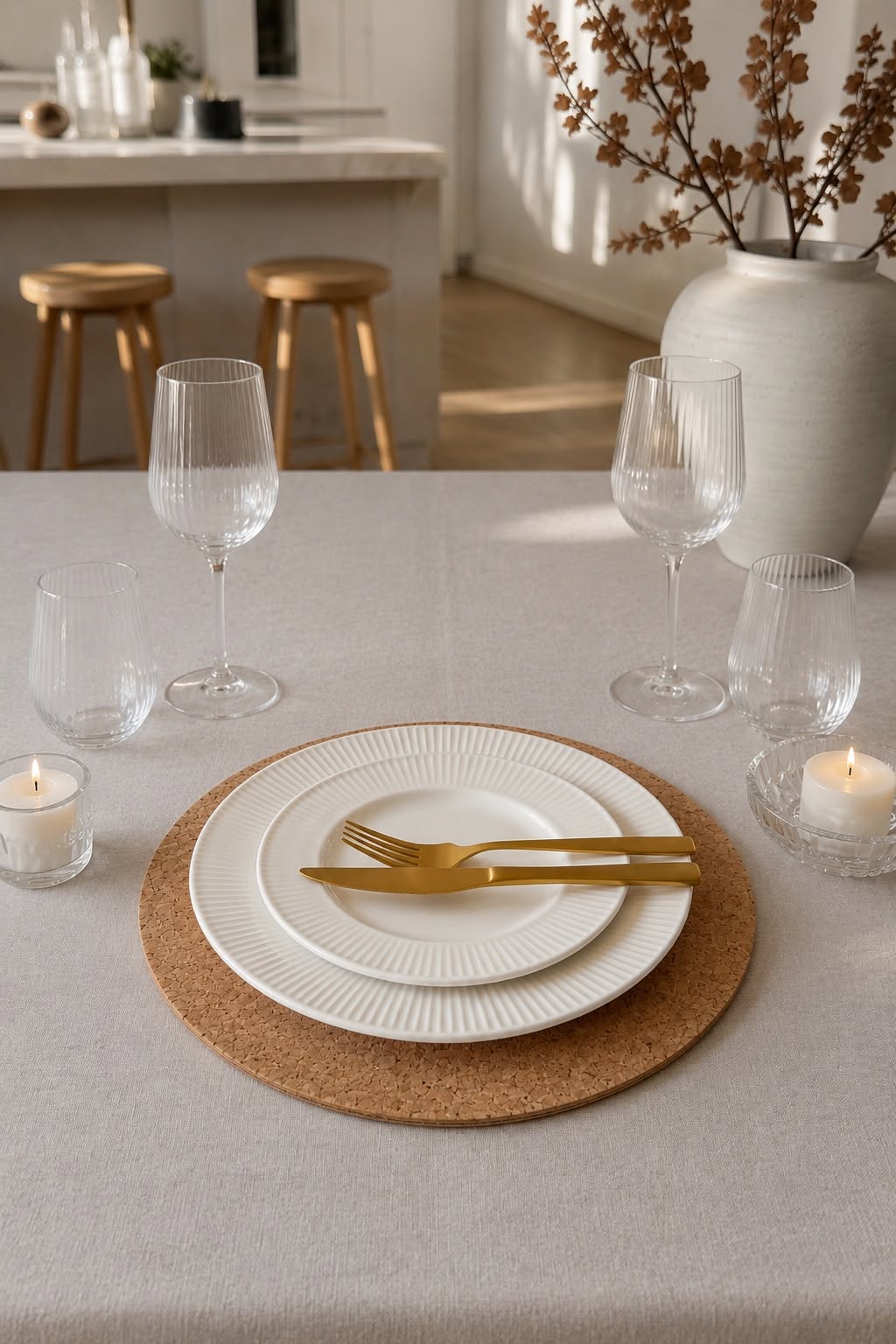 Tischset aus Kork – Dia 35 cm