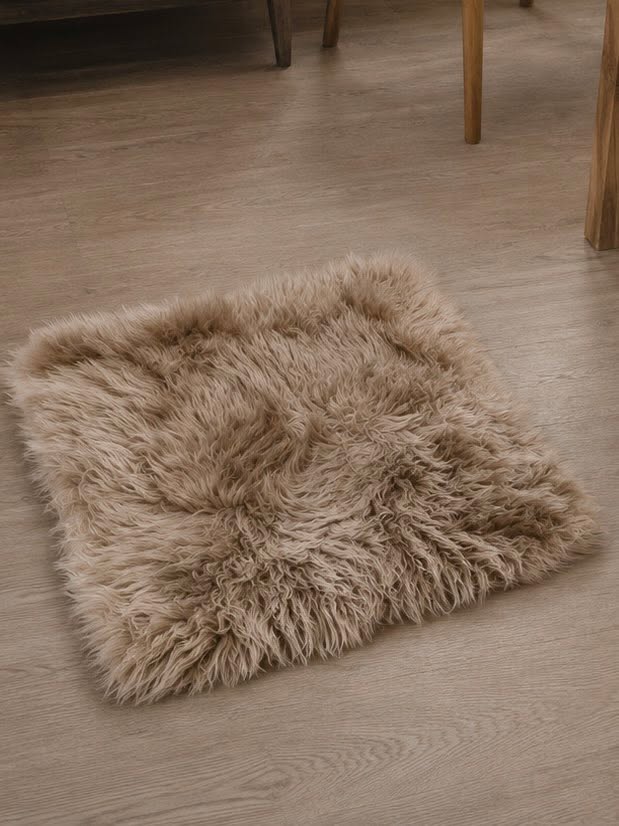Sitzfell - Taupe 40x40