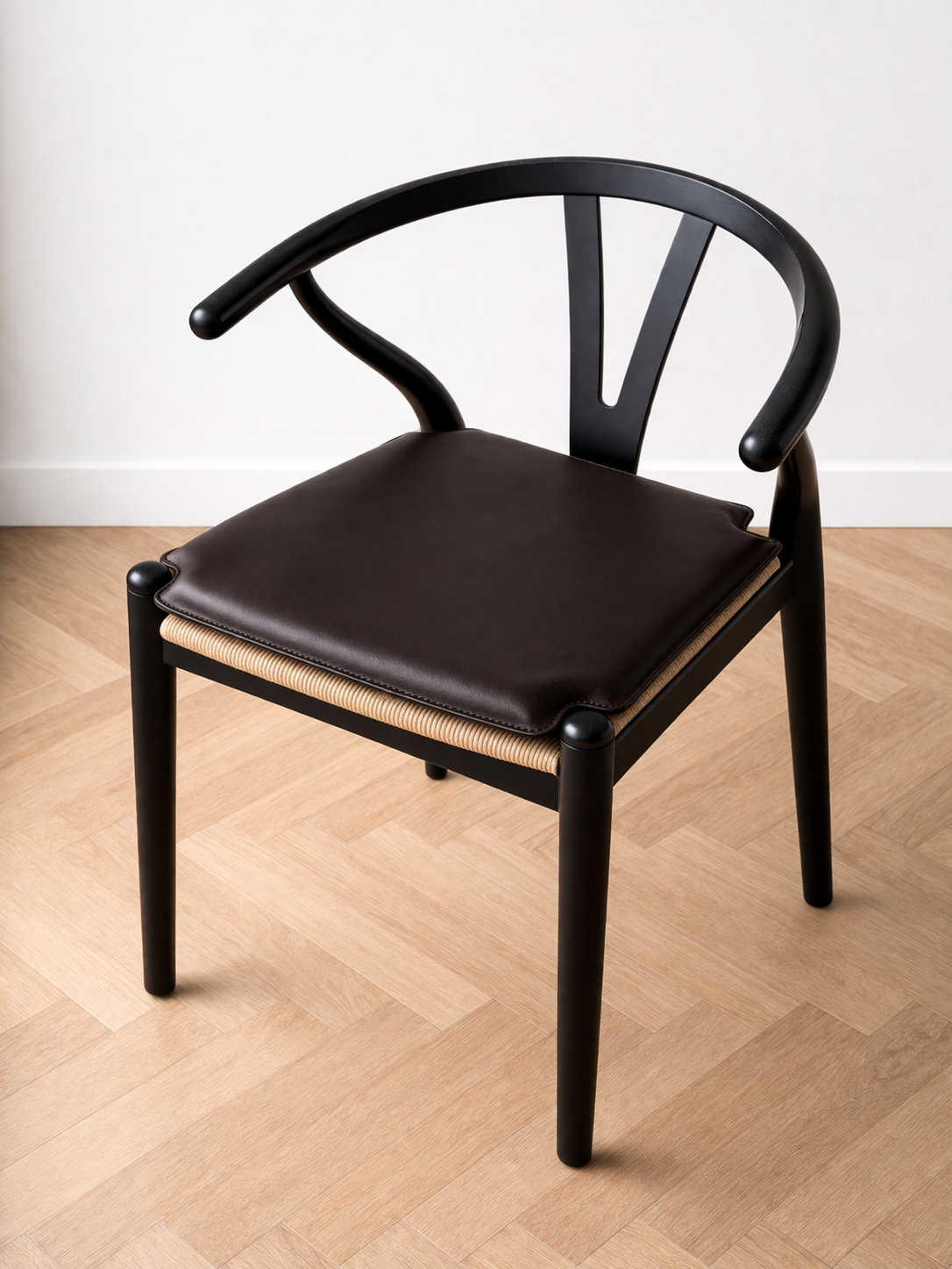 Ledersitzkissen Brown - Passt zum Y-stol