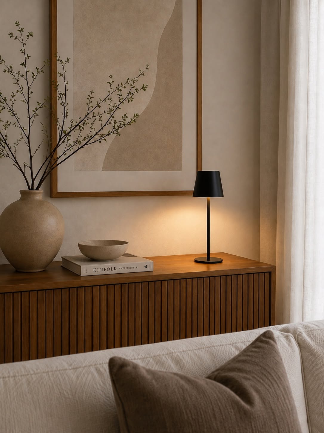 Wiederaufladbare Lampe - Black