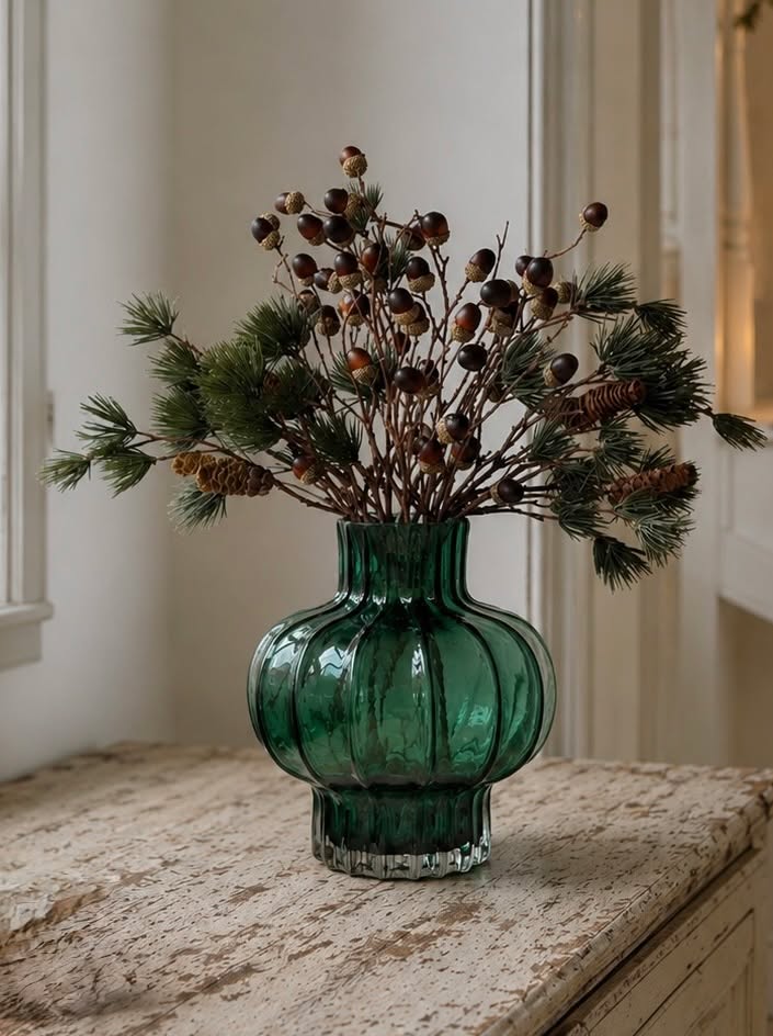 Vase grün