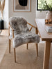 Lammfell Grau 85x55cm