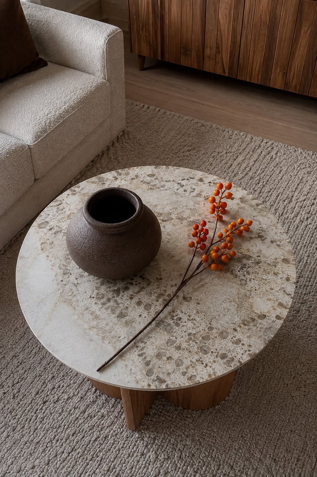 Zweig mit Beeren - 60 cm