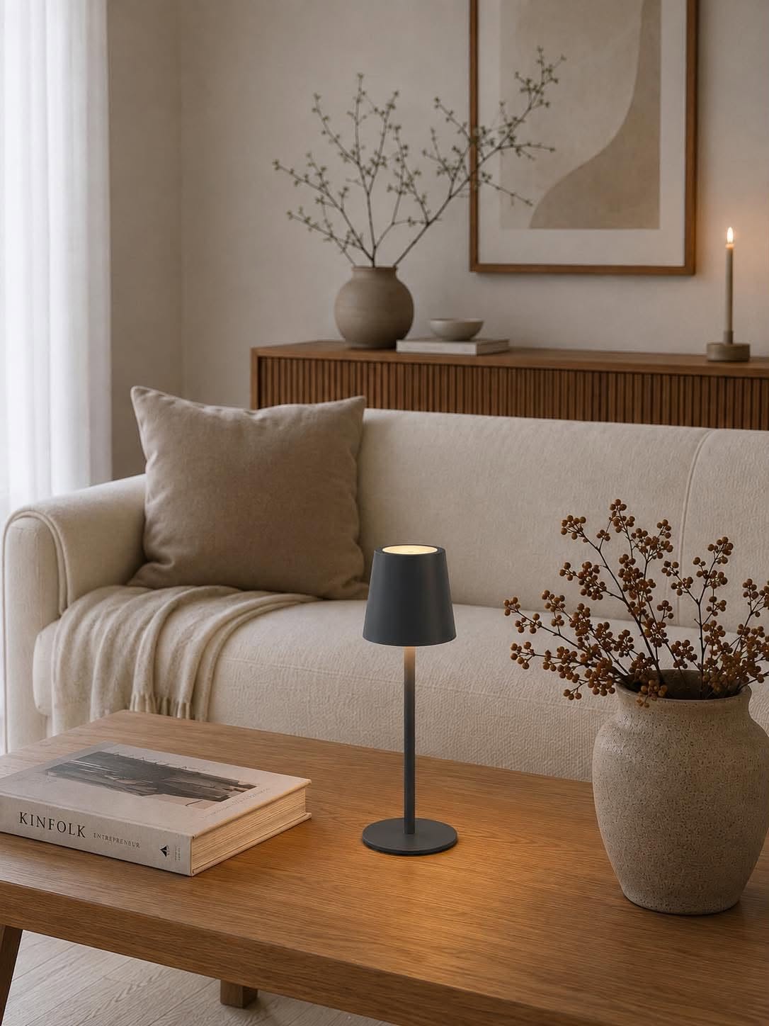 Wiederaufladbare Lampe - Grey