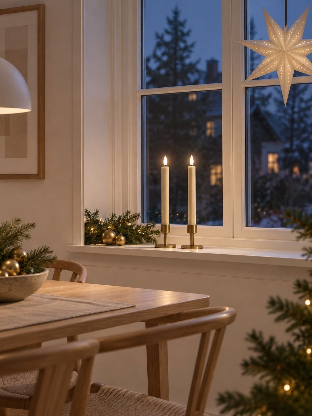 LED-Stabkerzen mit Rillen und Fernbedienung - Latte´