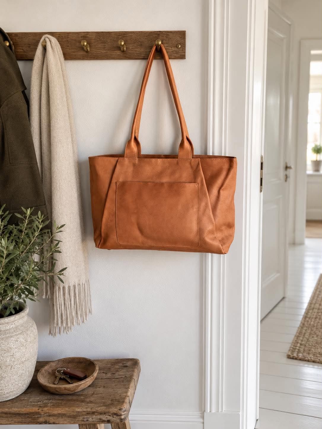 Shopper Louisa - cognac