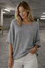 Bluse Sia Grau – Oversize