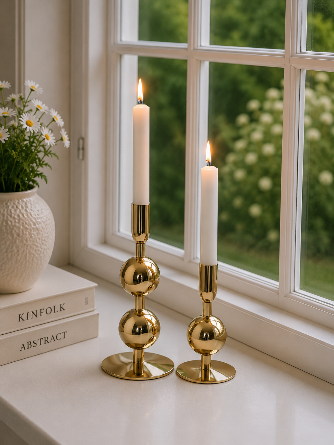 Kerzenhalter NOYA - Gold 20 cm