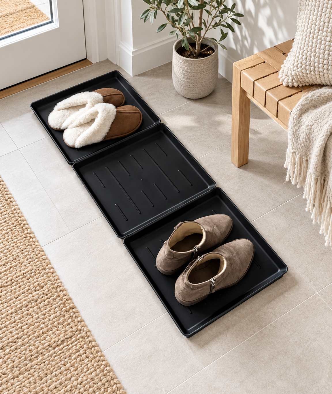 Schuhschalen-Set mit 3 Stück