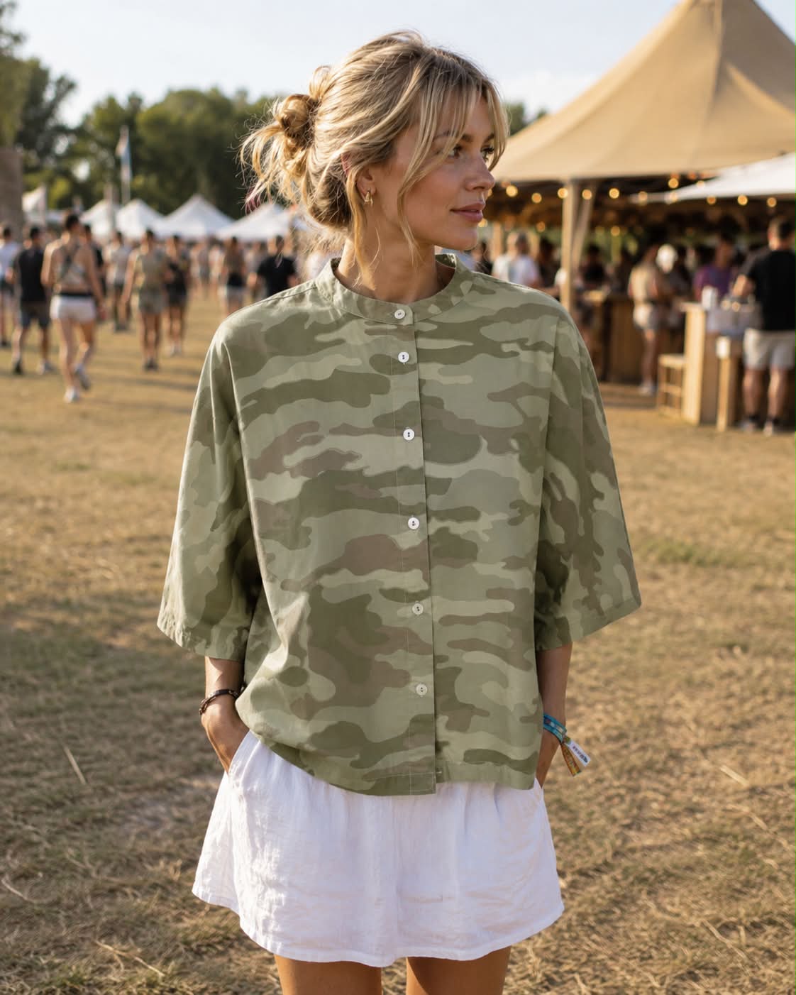 Jacke Camouflage - Black Colour