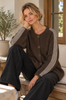 Strickjacke Vellie – Braune Strickjacke